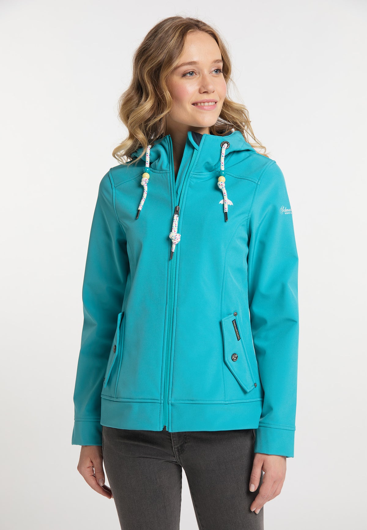 Schmuddelwedda Damen Softshelljacke mit Magic-Print