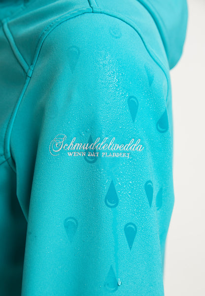 Schmuddelwedda Damen Softshelljacke mit Magic-Print