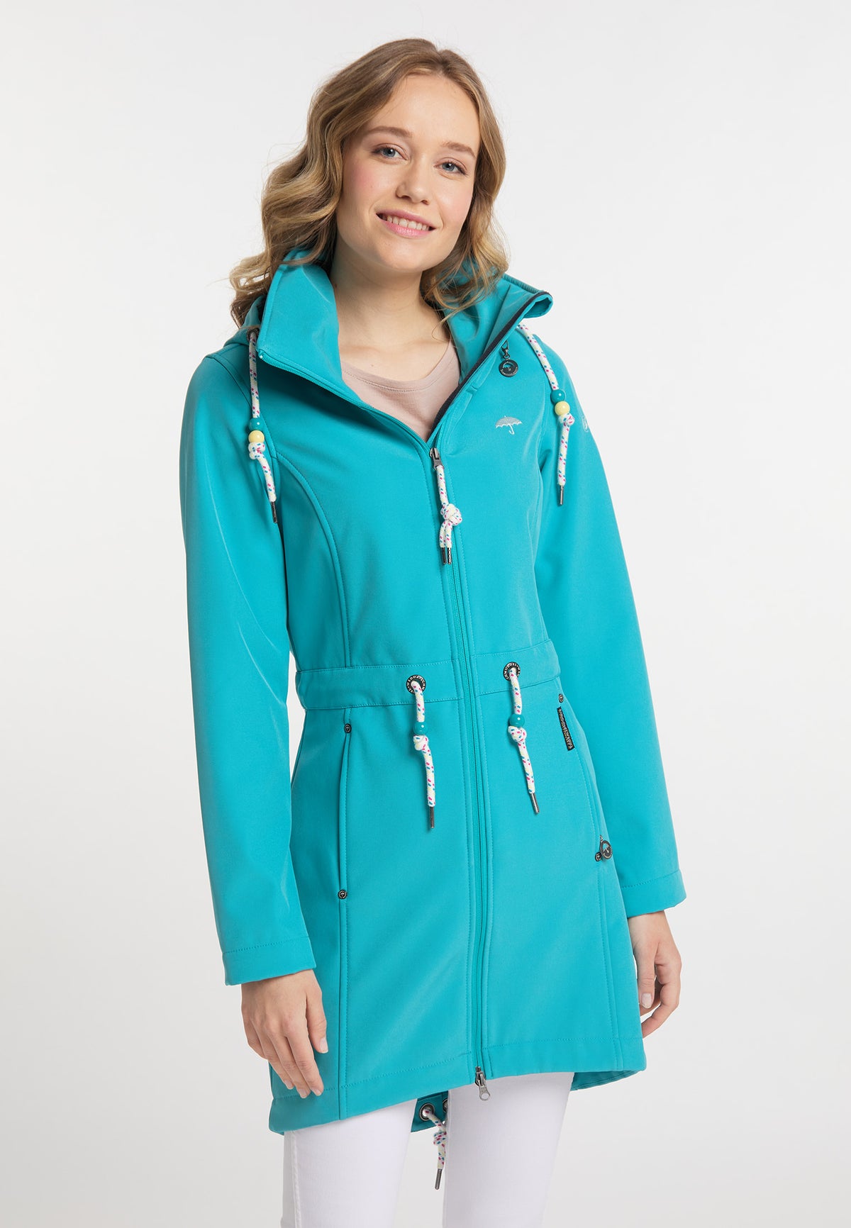 Schmuddelwedda Damen-Softshellmantel mit Magic-Print