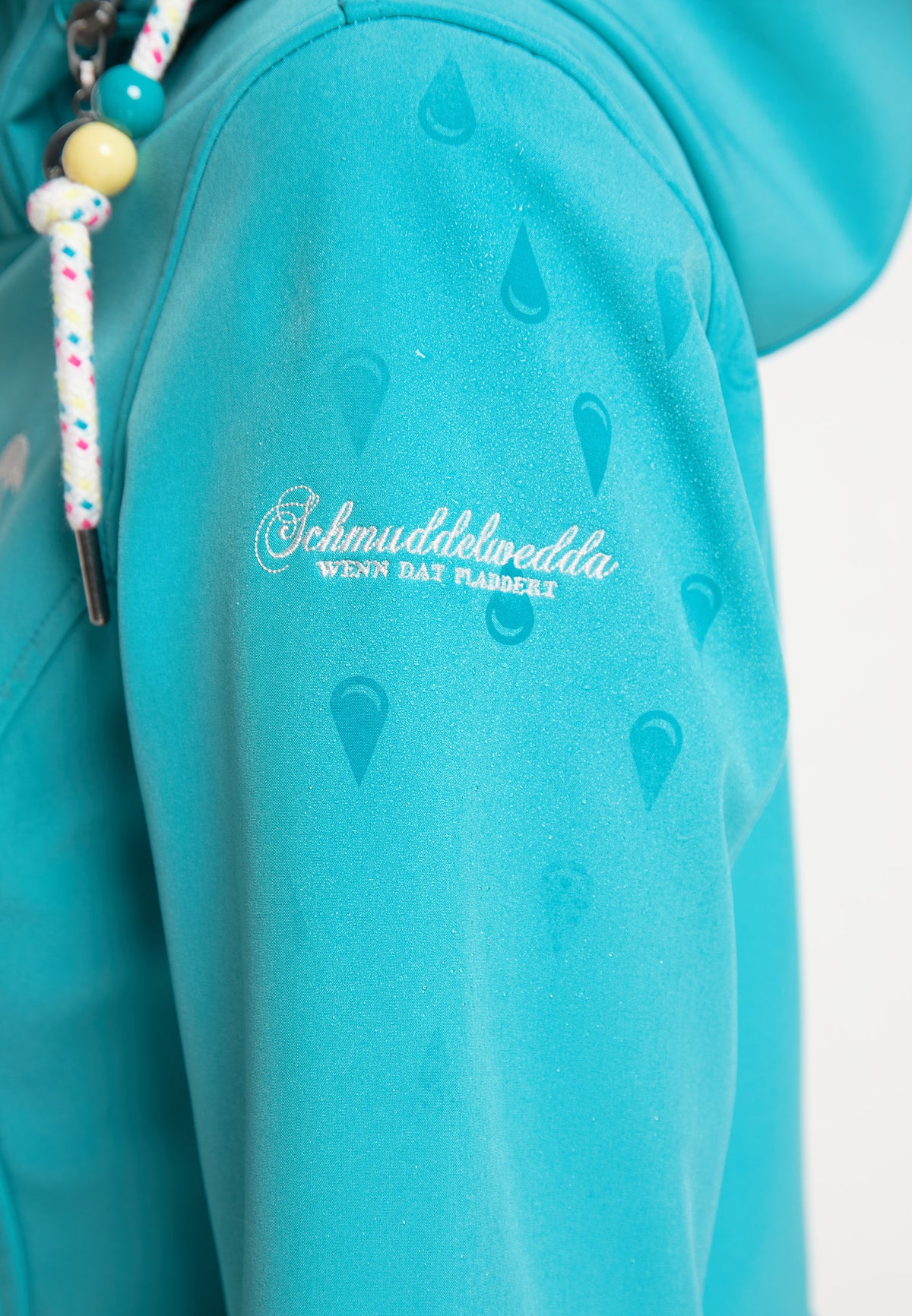 Schmuddelwedda Damen-Softshellmantel mit Magic-Print