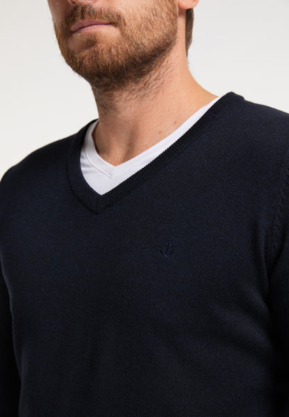 DreiMaster Maritim Herren-Strickpullover