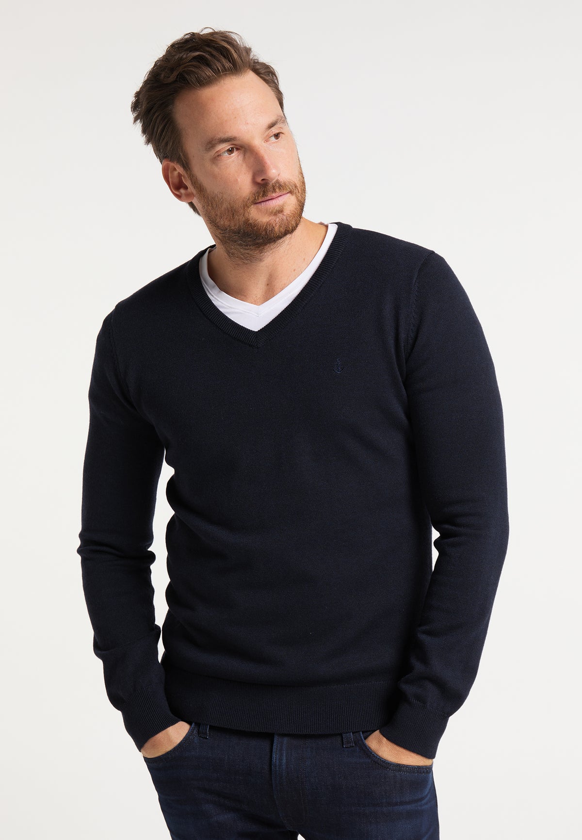 DreiMaster Maritim Herren-Strickpullover