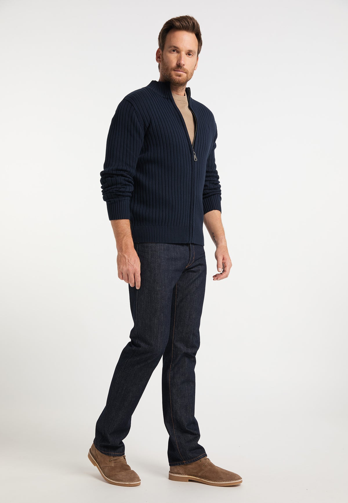 DreiMaster Maritim Herren-Cardigan