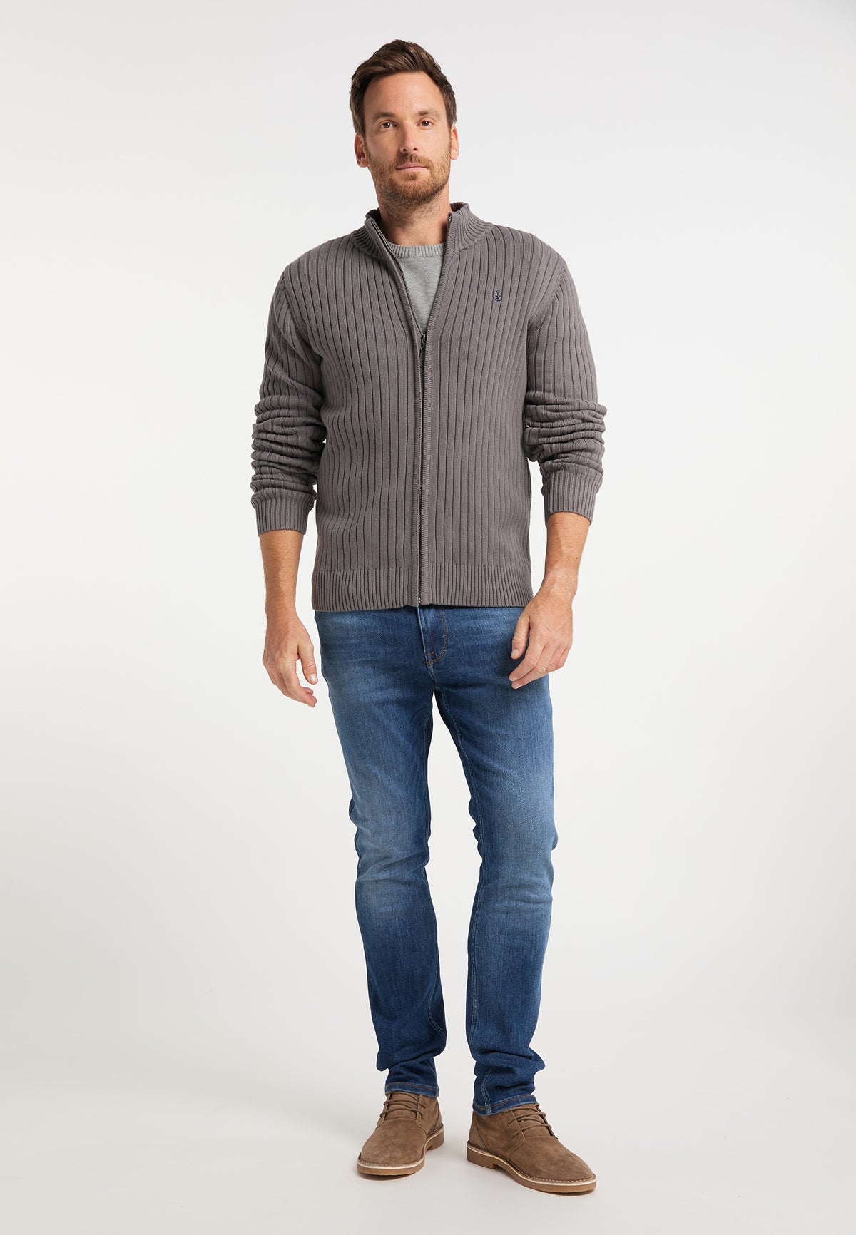 DreiMaster Maritim Herren-Cardigan