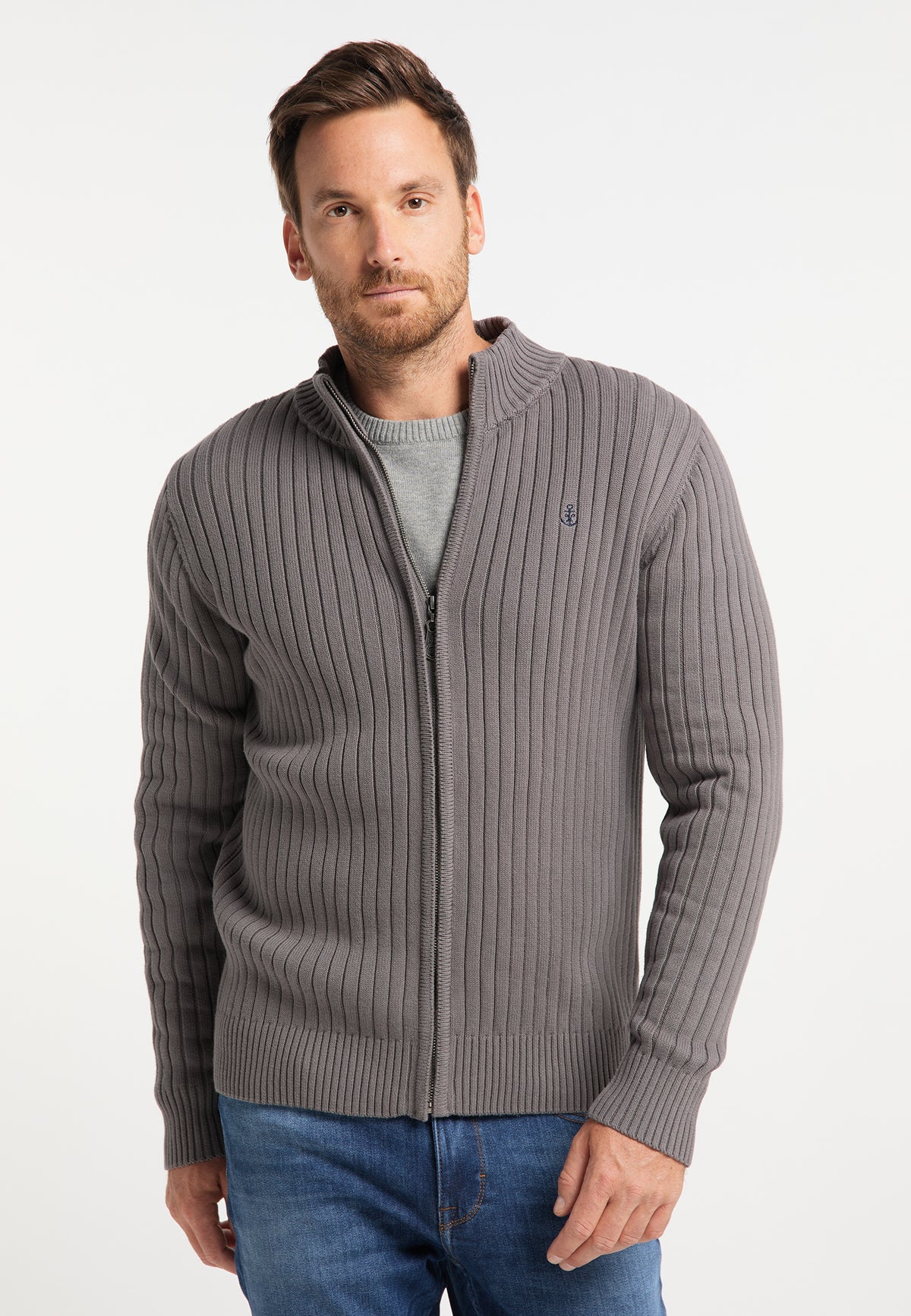 DreiMaster Maritim Herren-Cardigan