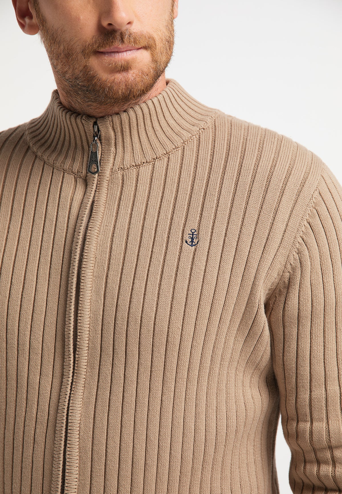 DreiMaster Maritim Herren-Cardigan