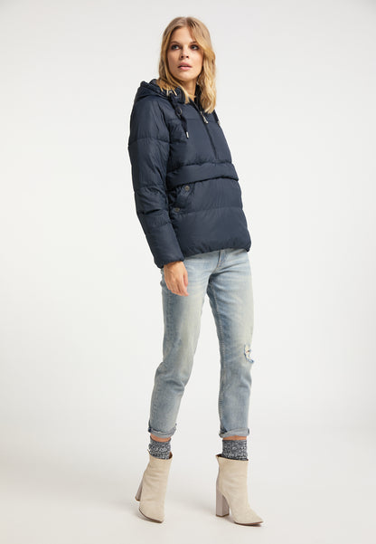 DreiMaster Vintage Women's Wattierte Schlupfjacke