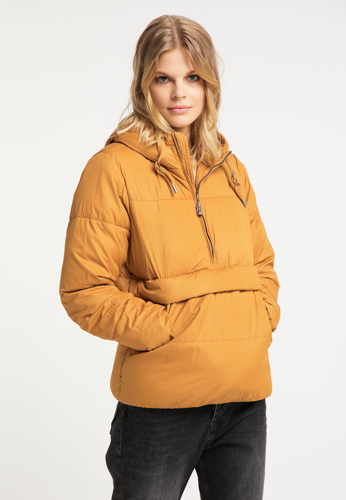 DreiMaster Vintage Women's Wattierte Schlupfjacke