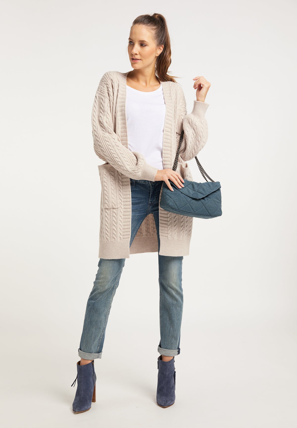 DreiMaster Vintage Damen Denim-Tasche