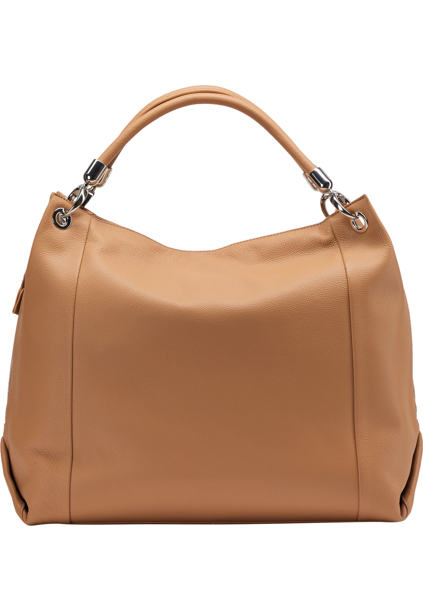 DreiMaster Klassik Damen-Lederschultertasche