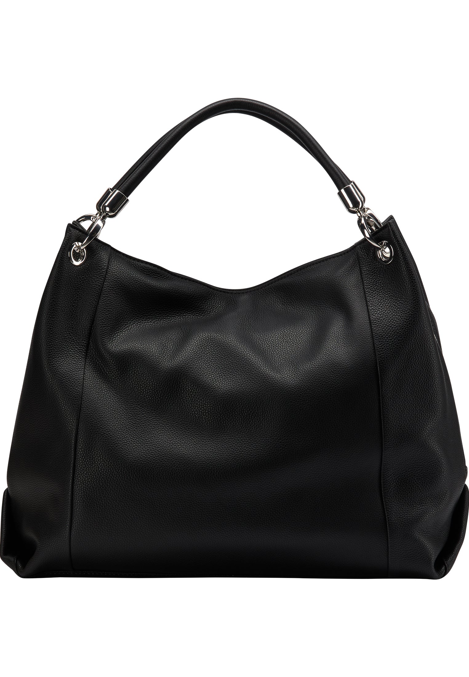 DreiMaster Klassik Damen-Lederschultertasche