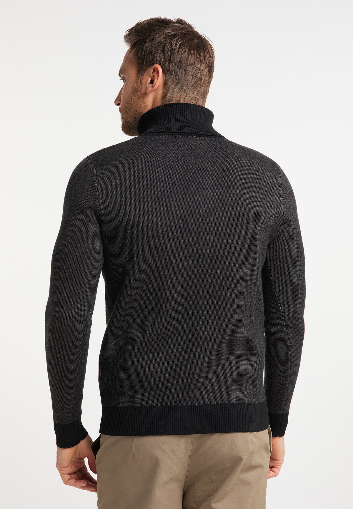 DreiMaster Vintage Herren-Rollkragenpullover