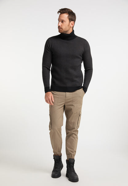 DreiMaster Vintage Herren-Rollkragenpullover