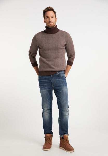 DreiMaster Vintage Herren-Rollkragenpullover