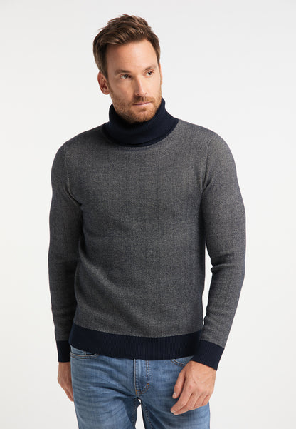 DreiMaster Vintage Herren-Rollkragenpullover