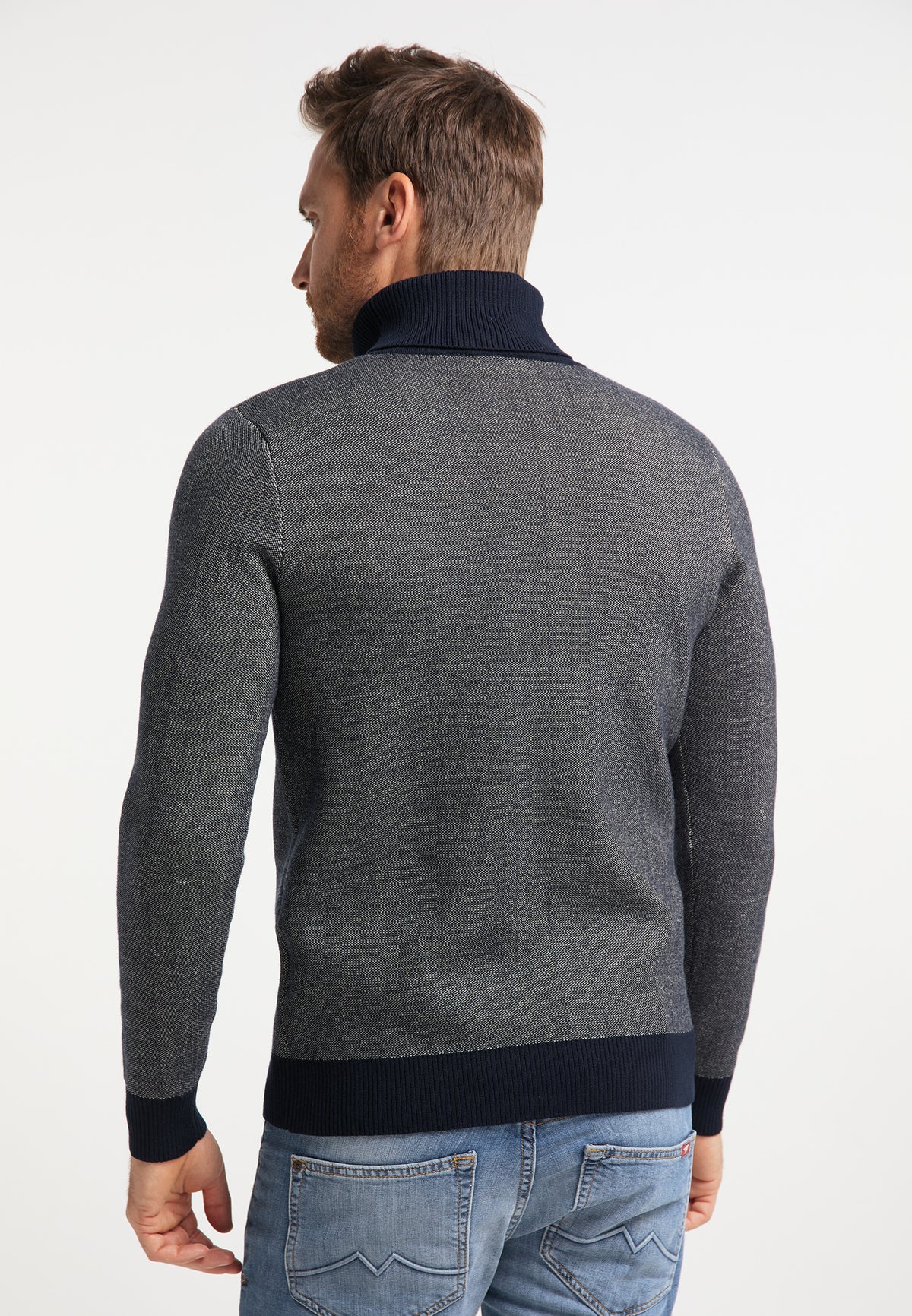 DreiMaster Vintage Herren-Rollkragenpullover