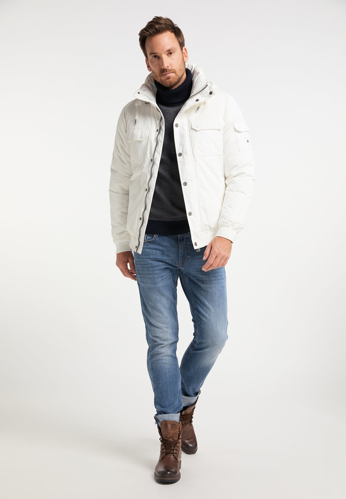 DreiMaster Vintage Mężczyźni zimowa kurtka typu blouson