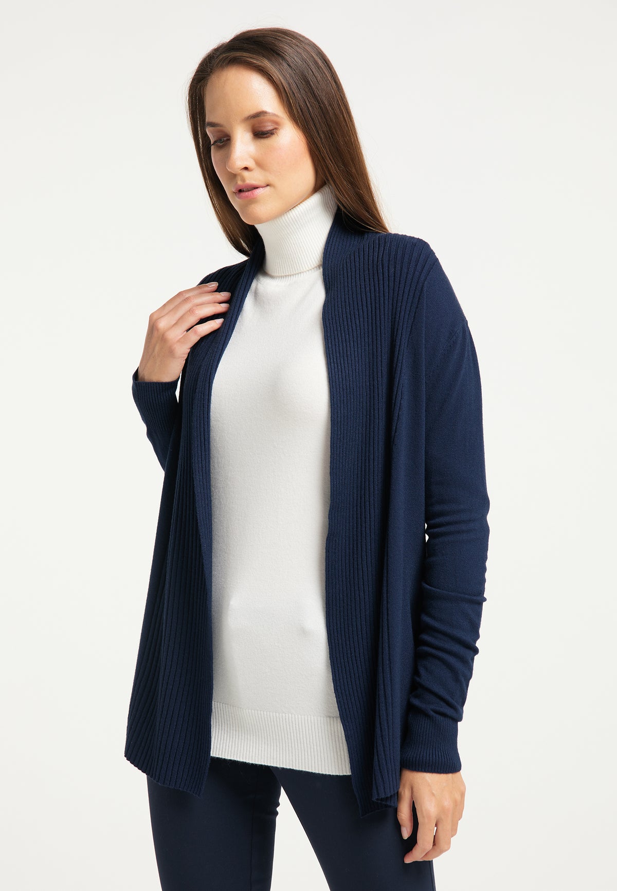 DreiMaster Klassik Kobiety sweter rozpinany