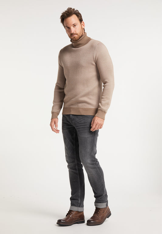 DreiMaster Vintage Men's Rollkragenpullover