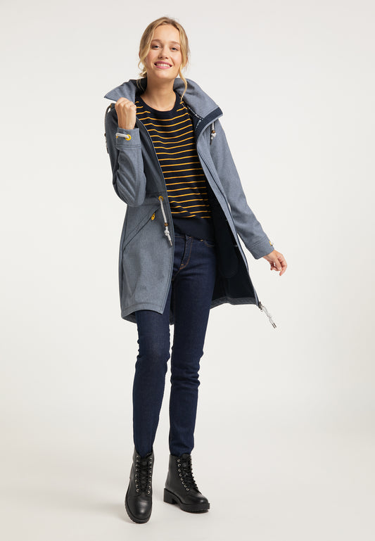 Schmuddelwedda Damen Softshellmantel