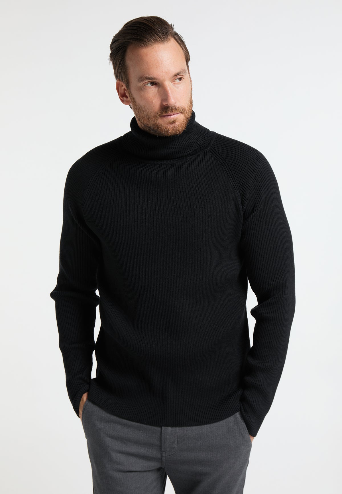DreiMaster Klassik Men's Rollkragenpullover