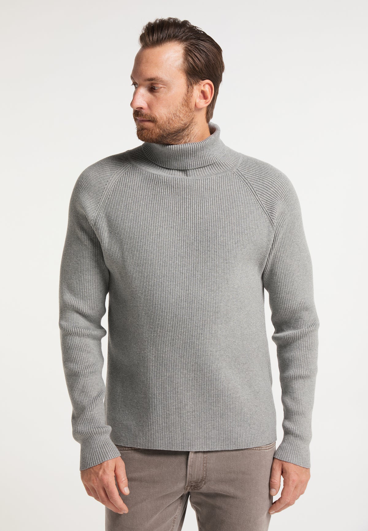 DreiMaster Klassik Men's Rollkragenpullover