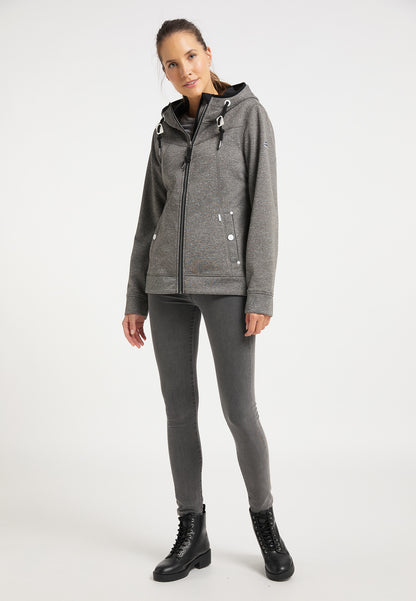 ICEBOUND Damen funktionale Strickfleecejacke