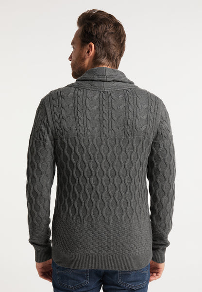 DreiMaster Vintage Herren-Strickjacke