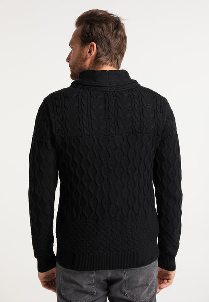 DreiMaster Vintage Herren-Strickjacke