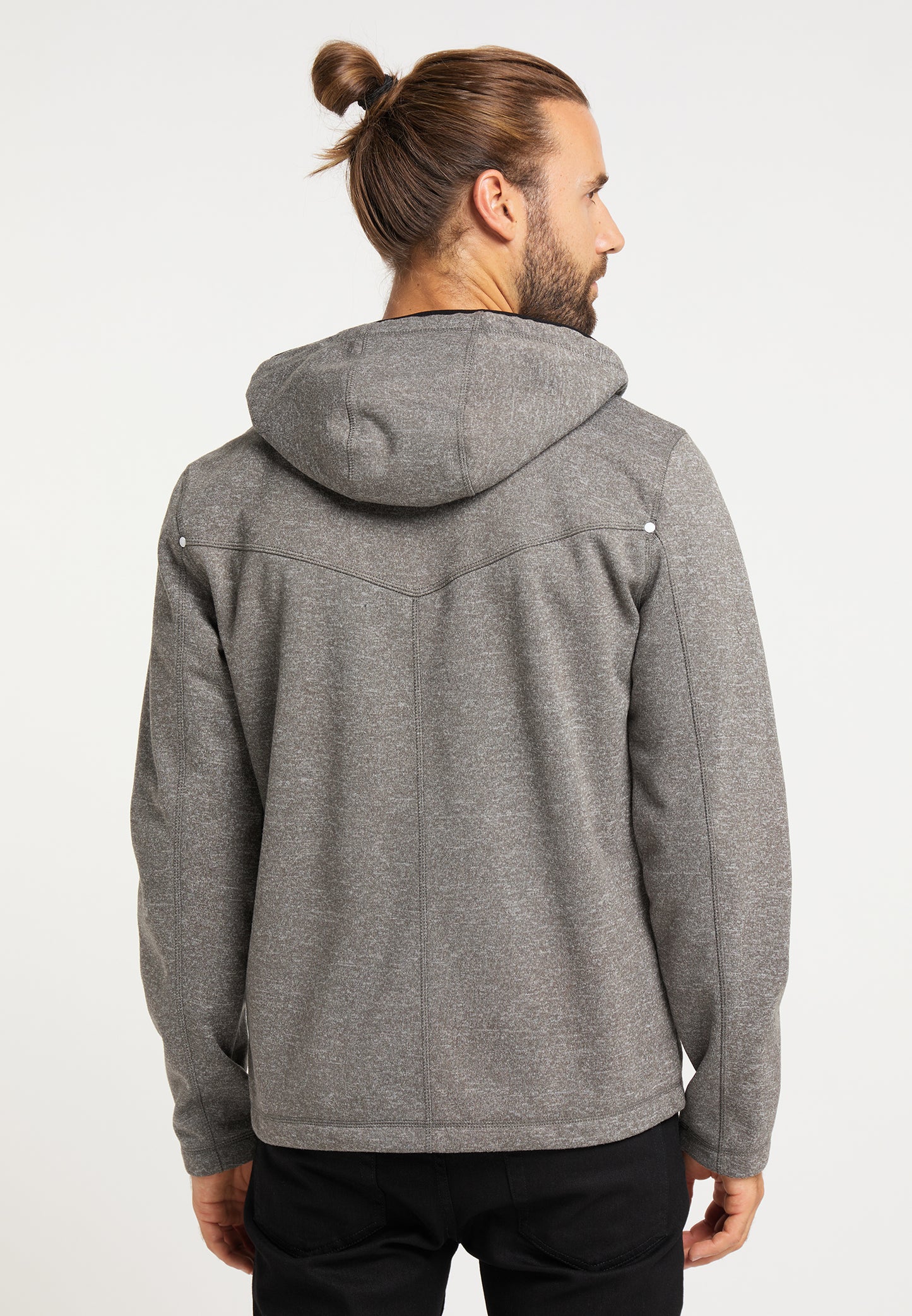 ICEBOUND Herren-Funktionsjacke aus Strickfleece