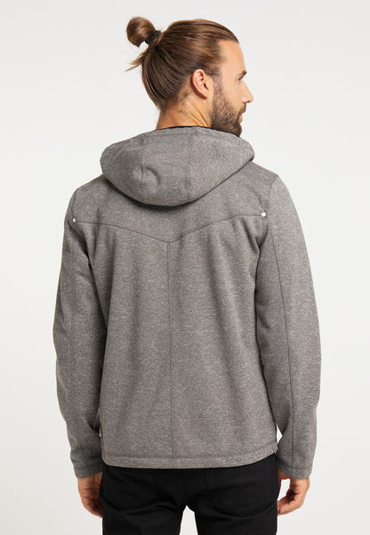 ICEBOUND Herren-Funktionsjacke aus Strickfleece