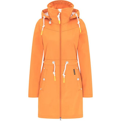 Schmuddelwedda Damen-Softshellmantel mit Magic-Ankerprint