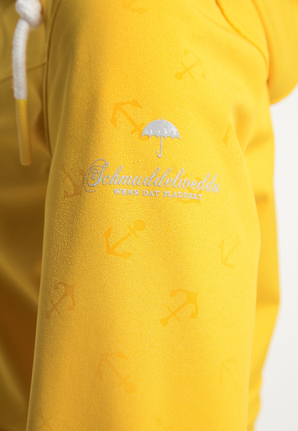 Schmuddelwedda Damen-Softshellmantel mit Magic-Ankerprint
