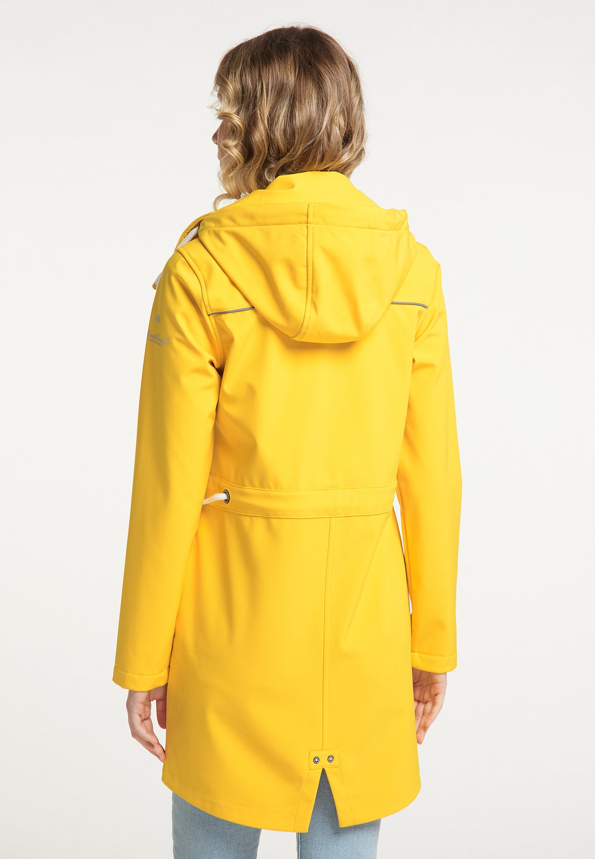Schmuddelwedda Damen-Softshellmantel mit Magic-Ankerprint