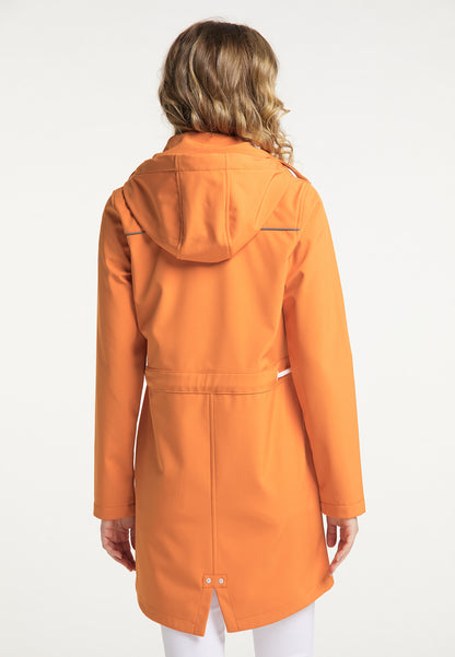 Schmuddelwedda Damen-Softshellmantel mit Magic-Ankerprint