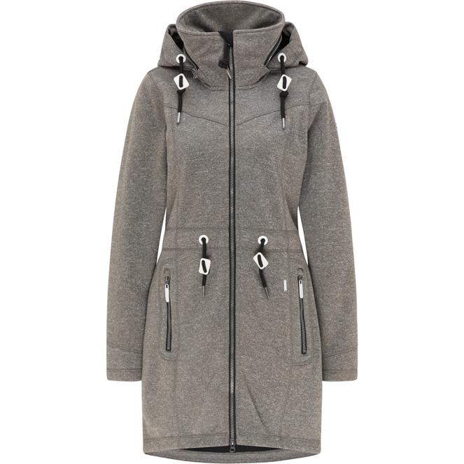 ICEBOUND Damen Funktionaler Strickfleecemantel