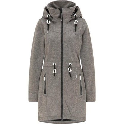 ICEBOUND Damen Funktionaler Strickfleecemantel