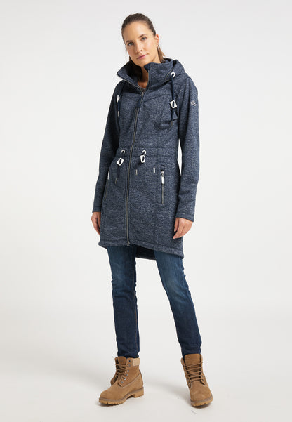 ICEBOUND Damen Funktionaler Strickfleecemantel