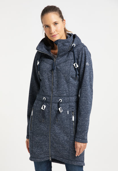 ICEBOUND Damen Funktionaler Strickfleecemantel