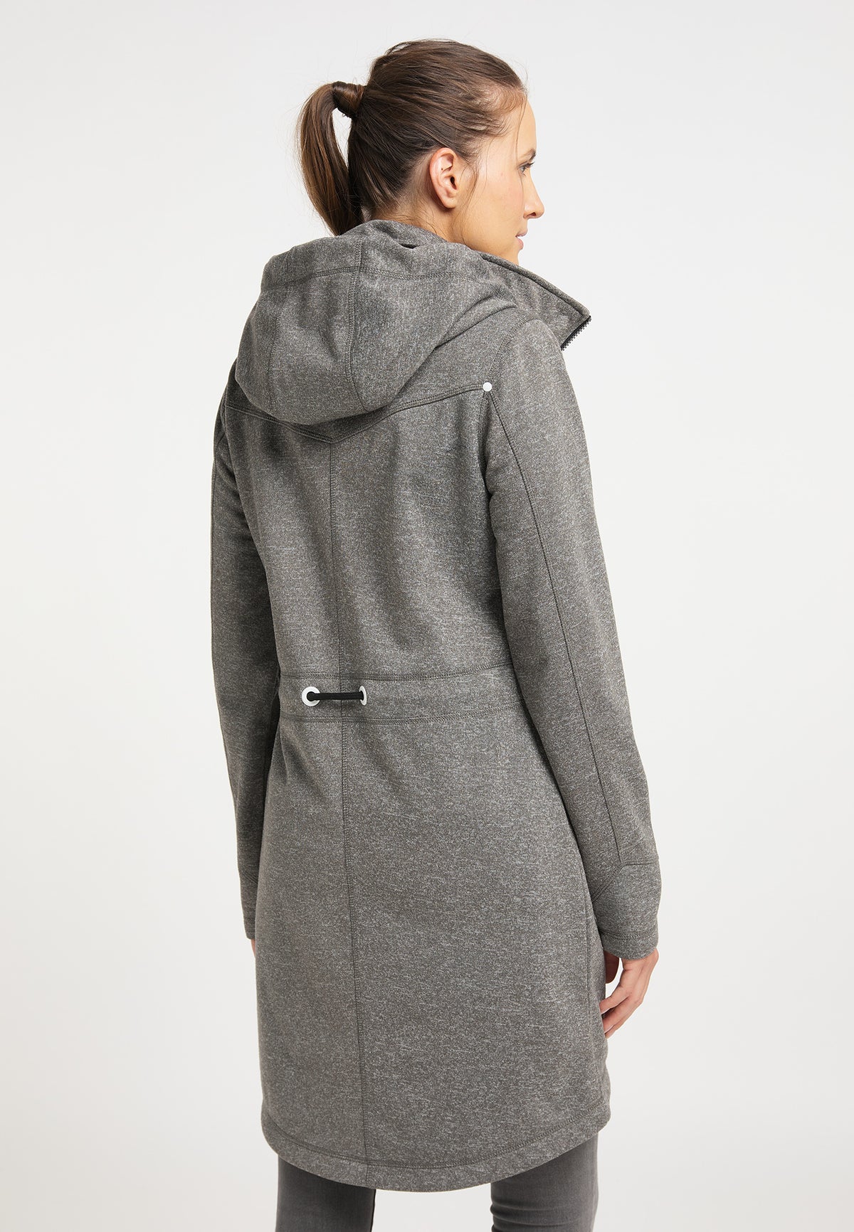 ICEBOUND Damen Funktionaler Strickfleecemantel