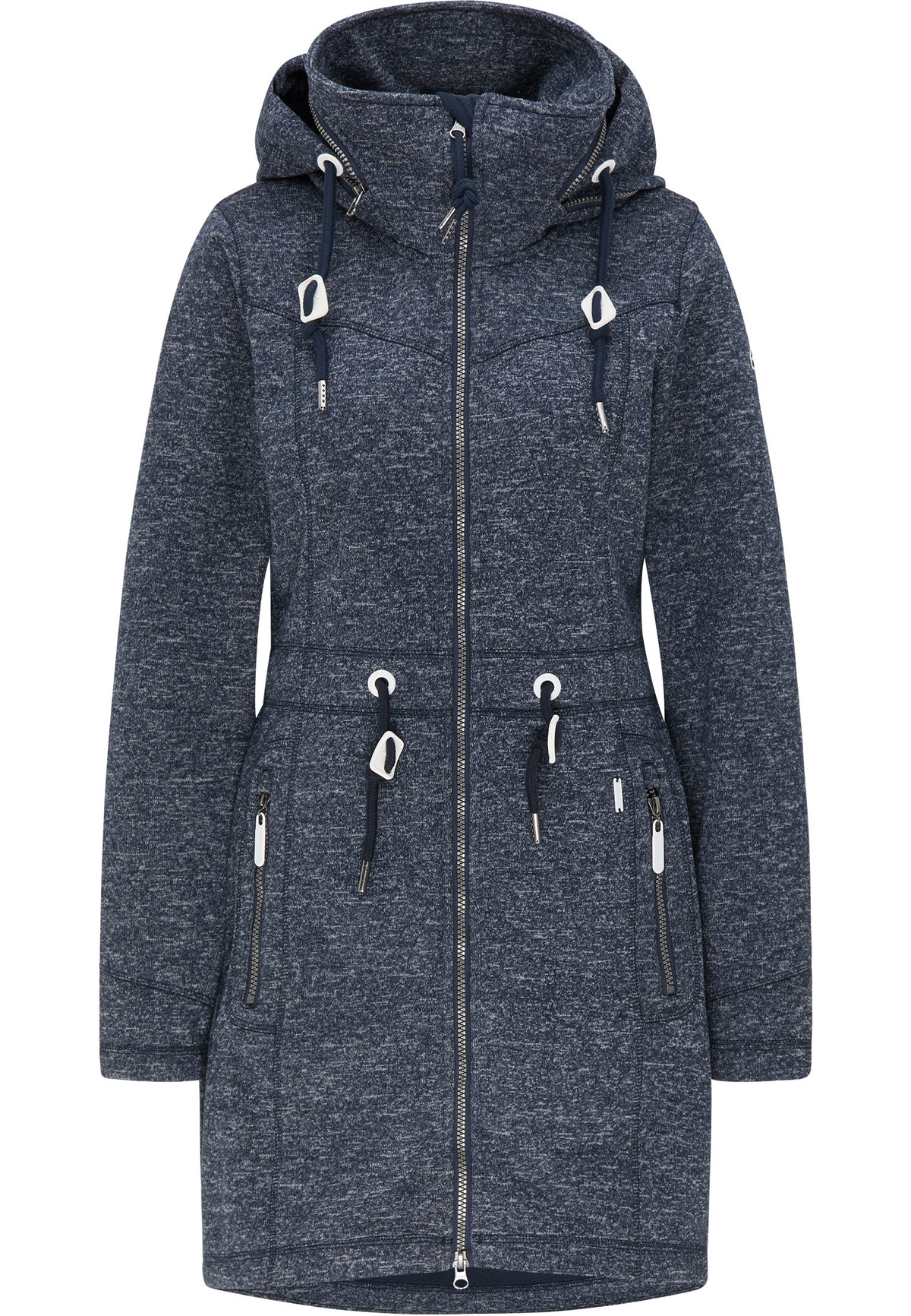 ICEBOUND Damen Funktionaler Strickfleecemantel