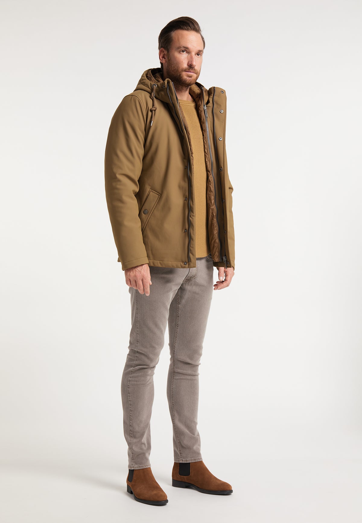 DreiMaster Klassik Men's 3 in 1 Winterparka