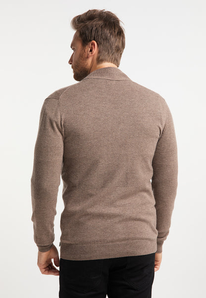 DreiMaster Klassik Herren-Strickjacke