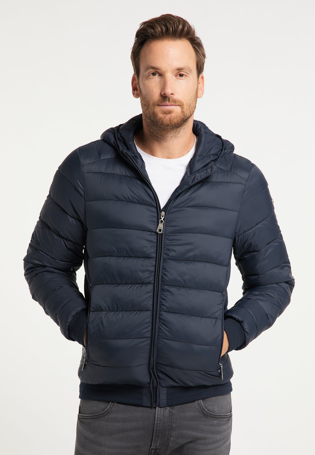 DreiMaster Maritim Herren-Steppjacke