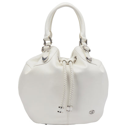 DreiMaster Vintage Damen Leder Henkeltasche