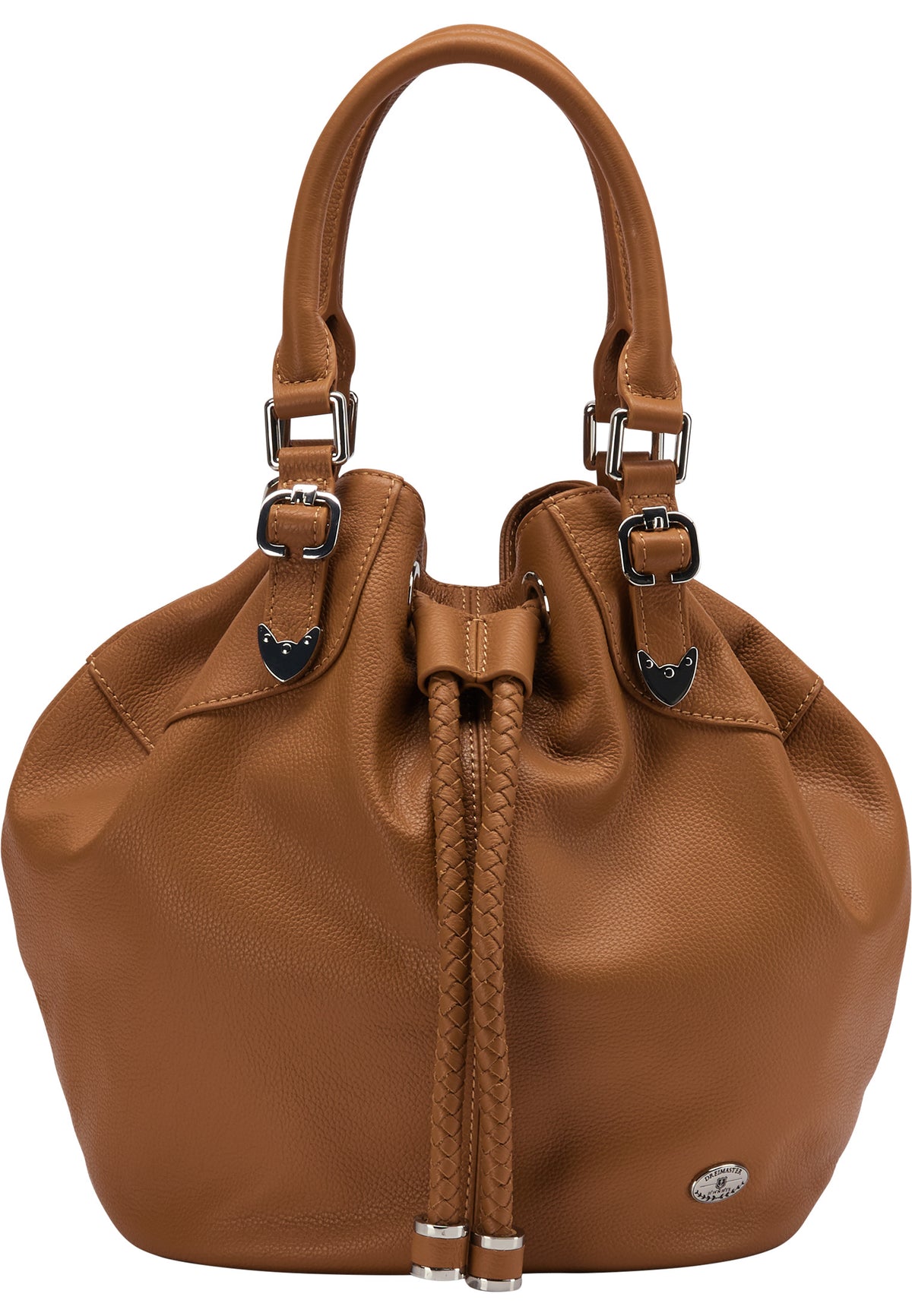 DreiMaster Vintage Damen Leder Henkeltasche