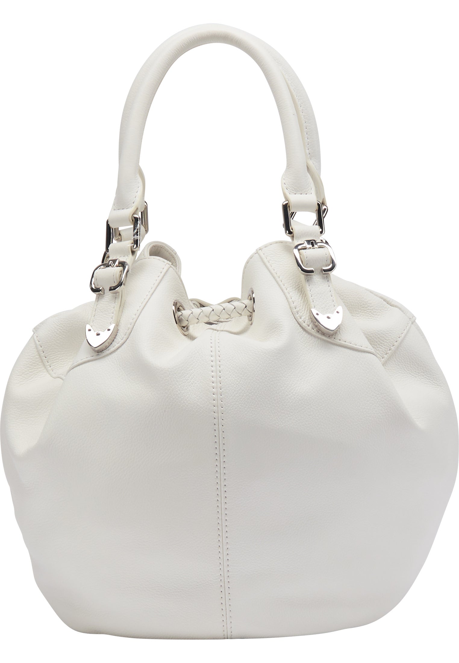 DreiMaster Vintage Damen Leder Henkeltasche