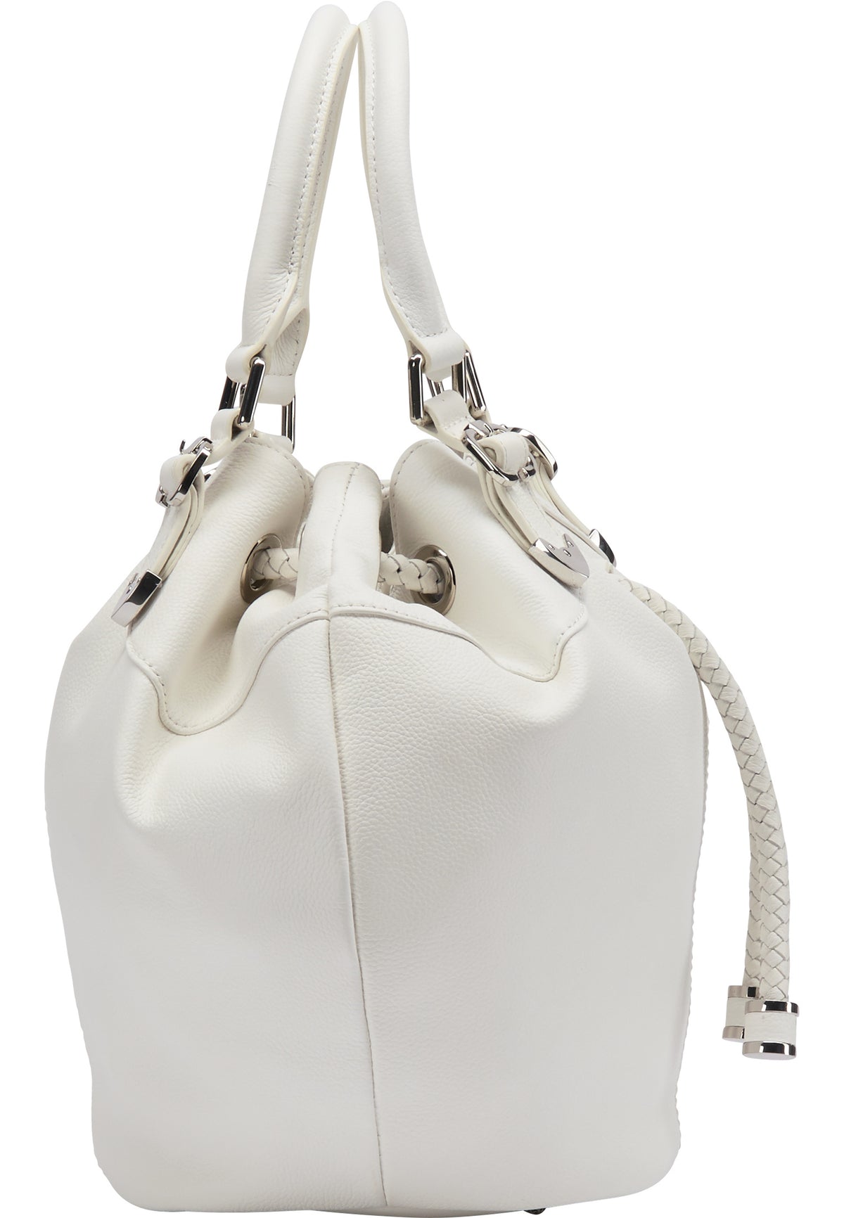 DreiMaster Vintage Damen Leder Henkeltasche