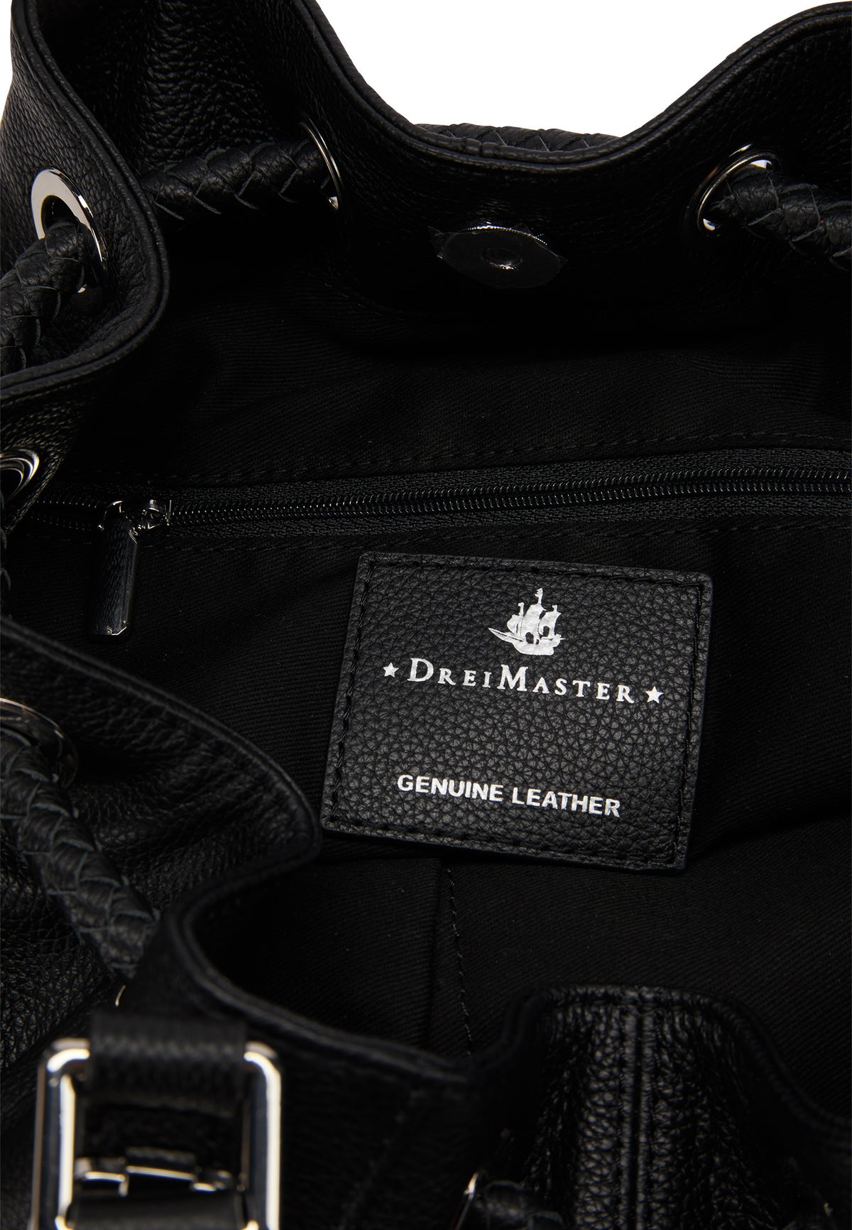 DreiMaster Vintage Damen Leder Henkeltasche