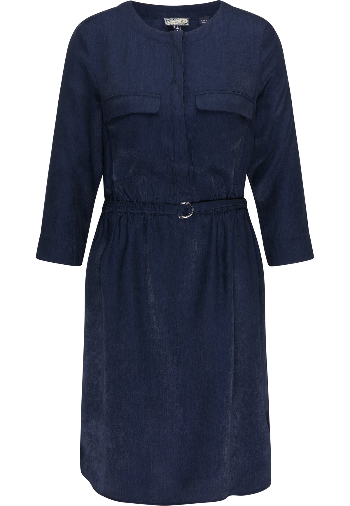 DreiMaster Vintage Damen-Hemdblusenkleid